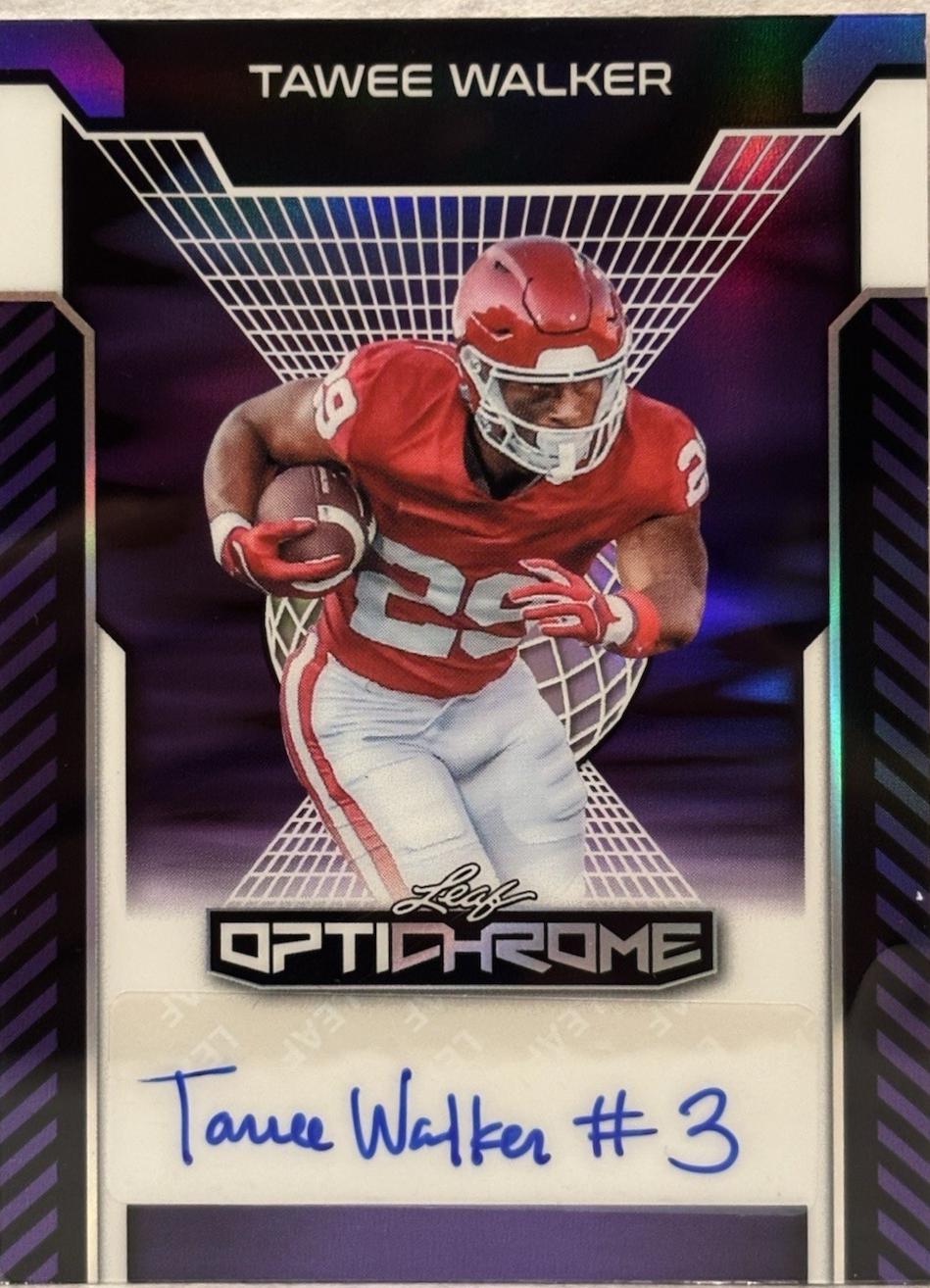 Tawee Walker [Purple Prismatic] #BA-TW1