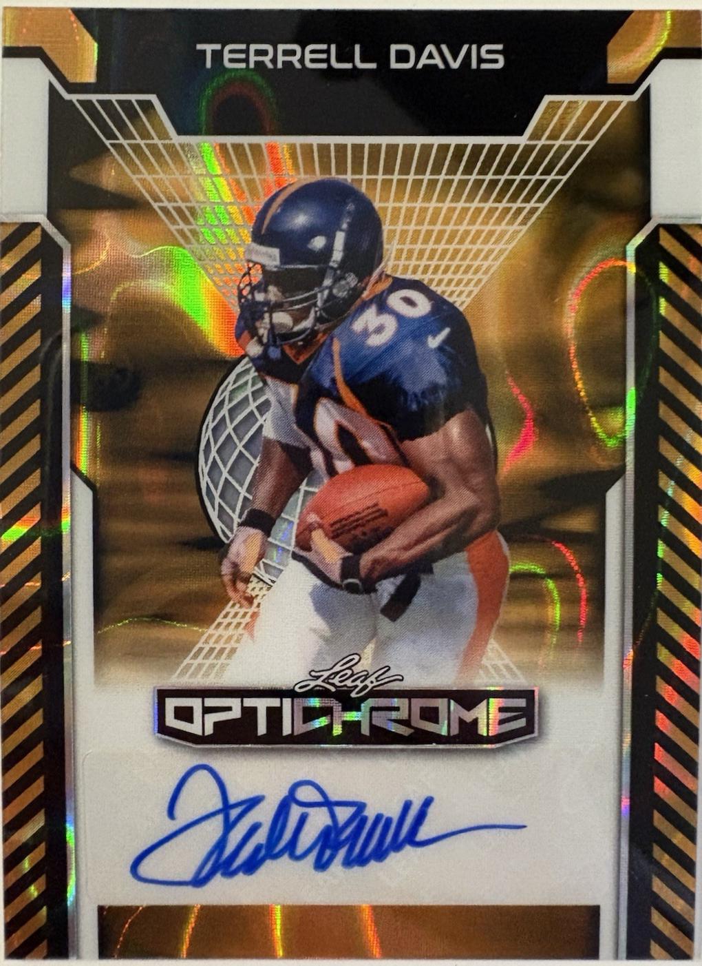 Terrell Davis [Gold Lava] #BA-TD1