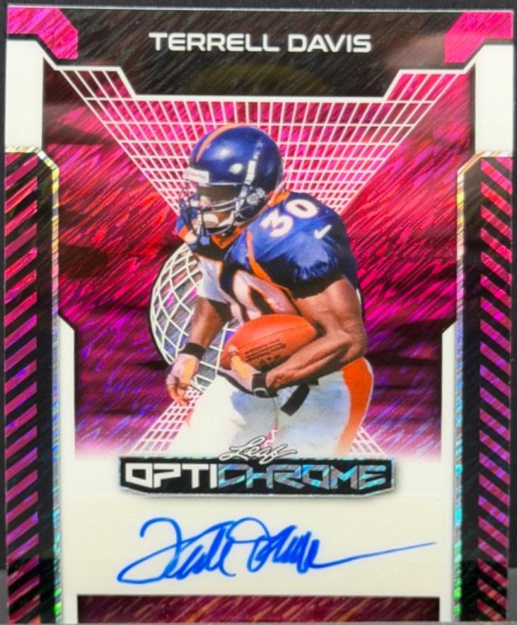 Terrell Davis [Pink Shimmer] #BA-TD1