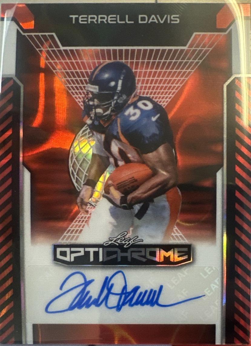 Terrell Davis [Red Prismatic] #BA-TD1