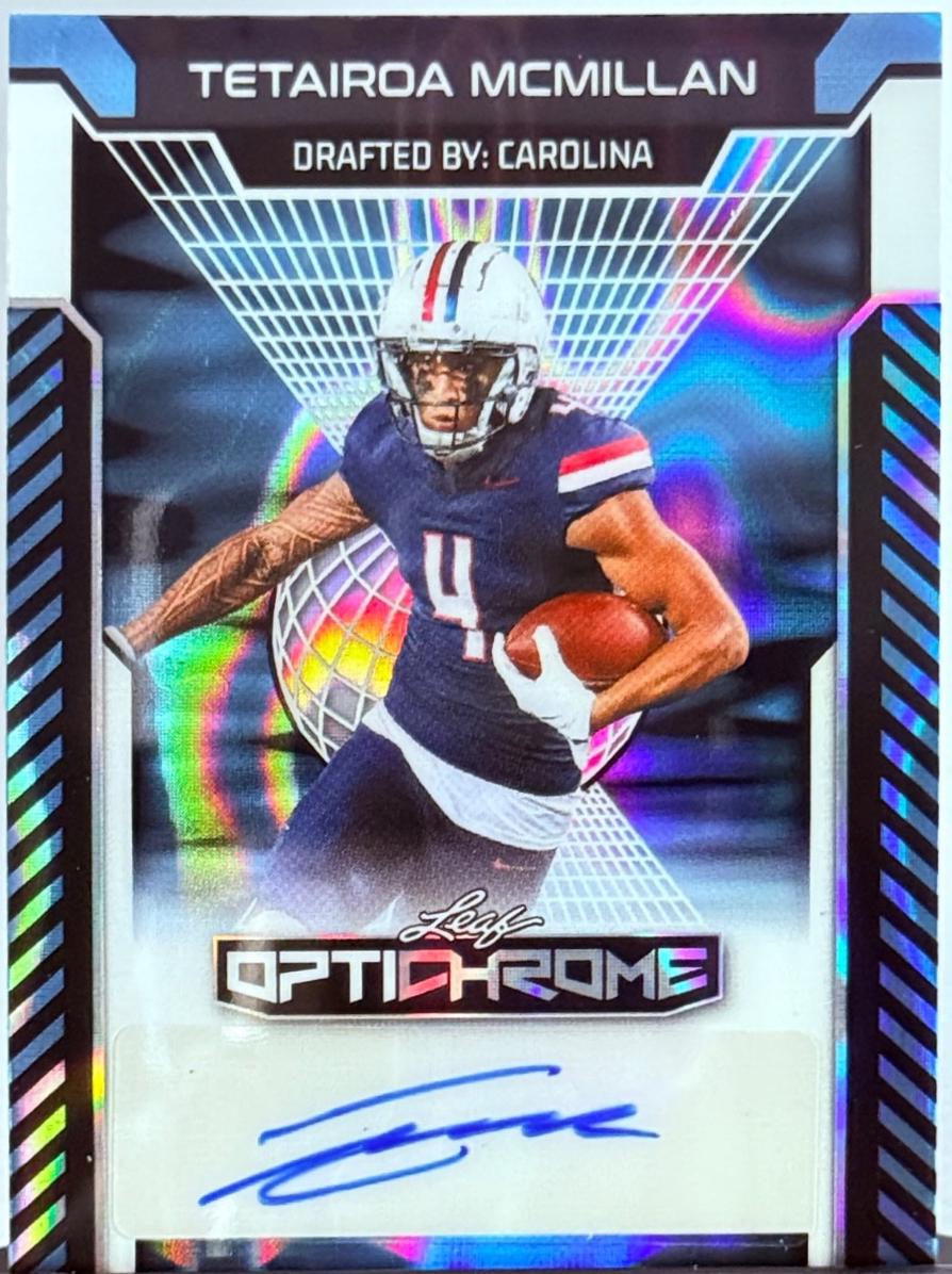 Tetairoa McMillan [Blue Prismatic] #BA-TMM
