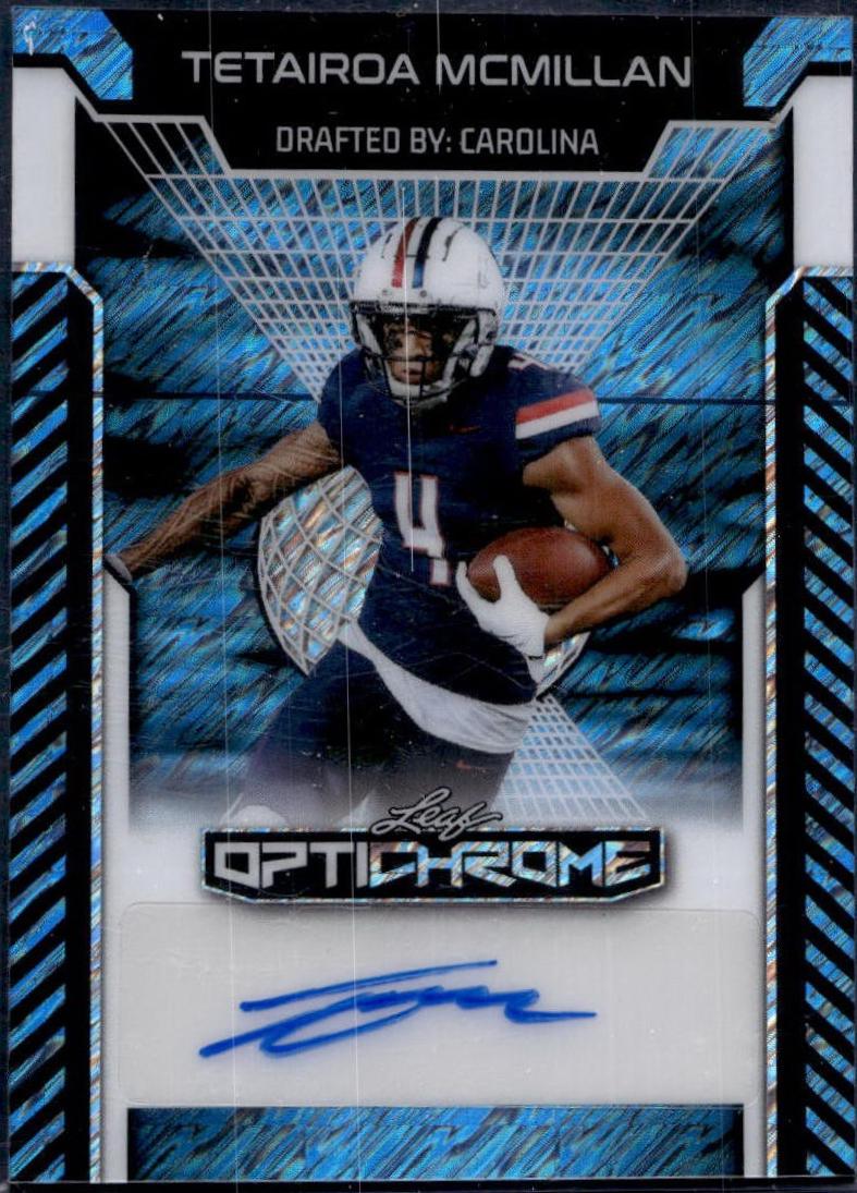 Tetairoa McMillan [Blue Shimmer] #BA-TMM