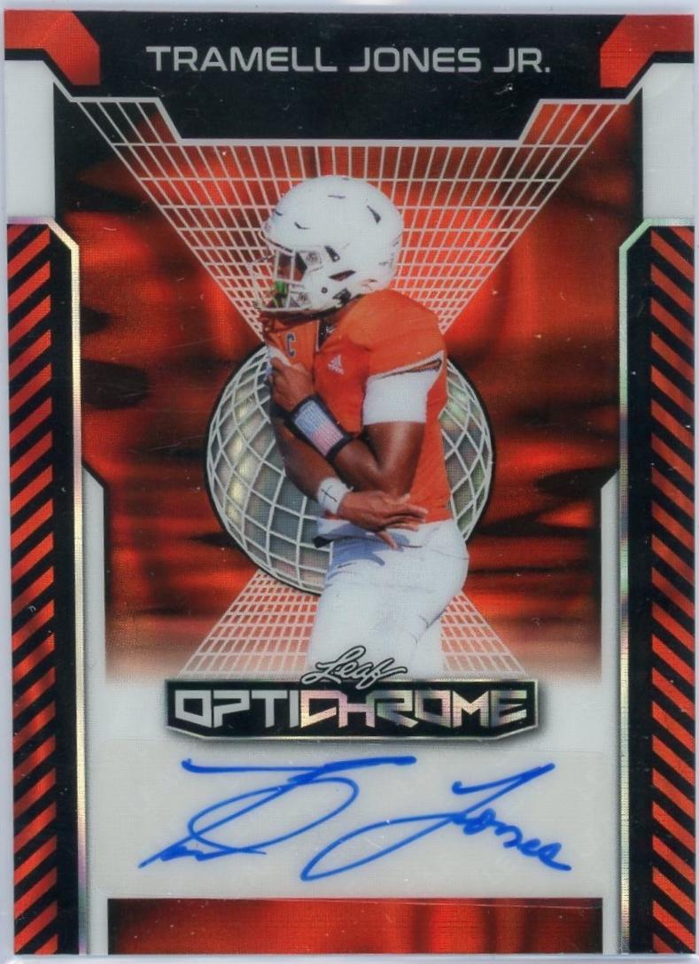 Tramell Jones Jr. [Orange Prismatic] #BA-TJJ