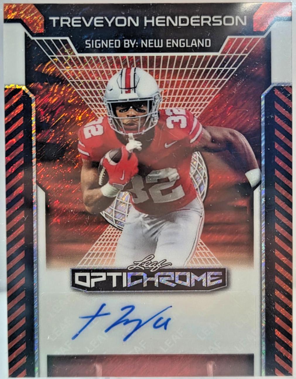 TreVeyon Henderson [Orange Shimmer] #BA-TH1
