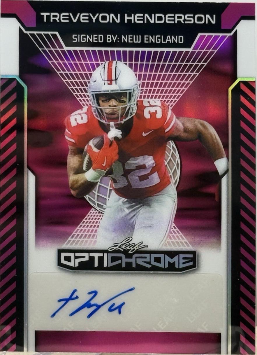 TreVeyon Henderson [Pink Prismatic] #BA-TH1