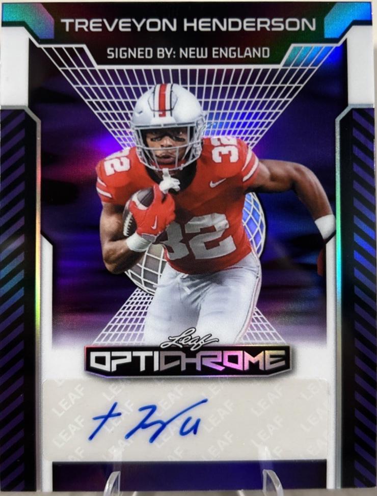 TreVeyon Henderson [Purple Prismatic] #BA-TH1