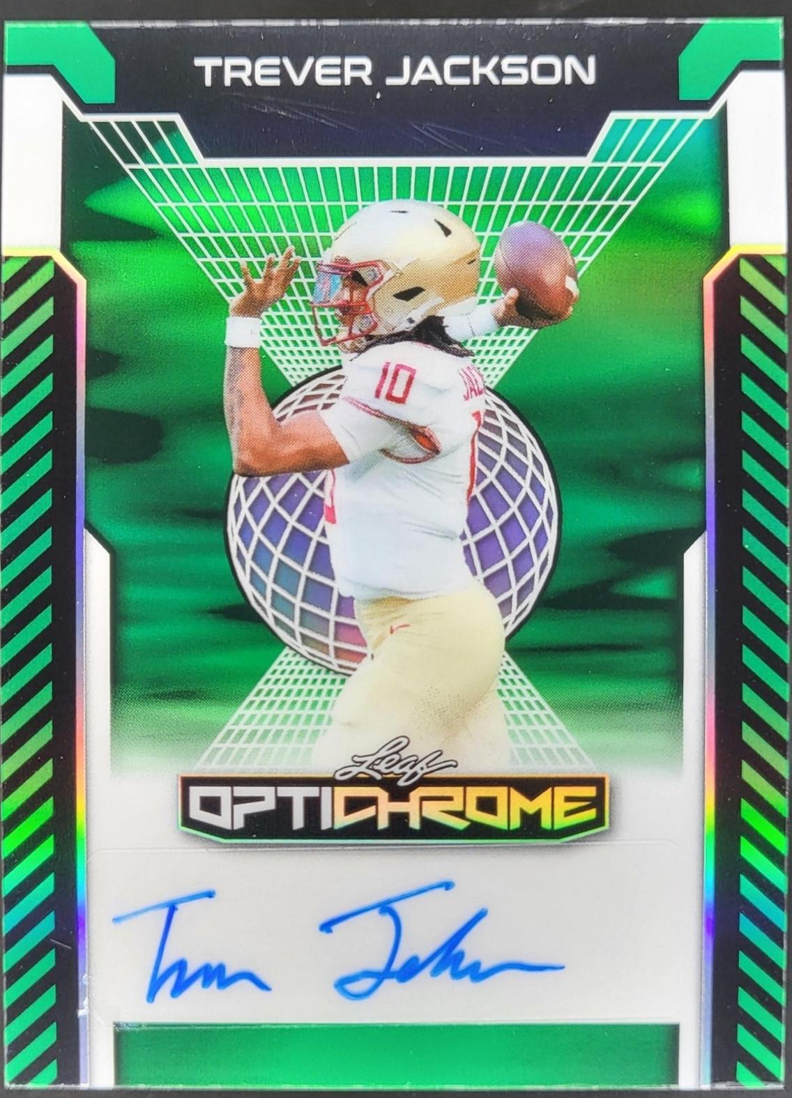 Trever Jackson [Green Prismatic] #BA-TJ1