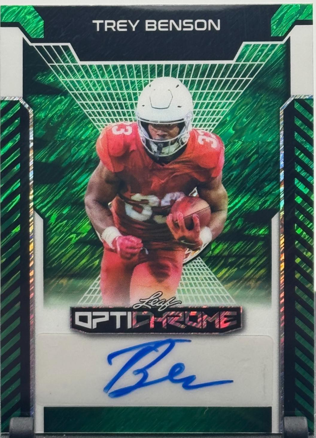 Trey Benson [Green Prismatic] #BA-TB1
