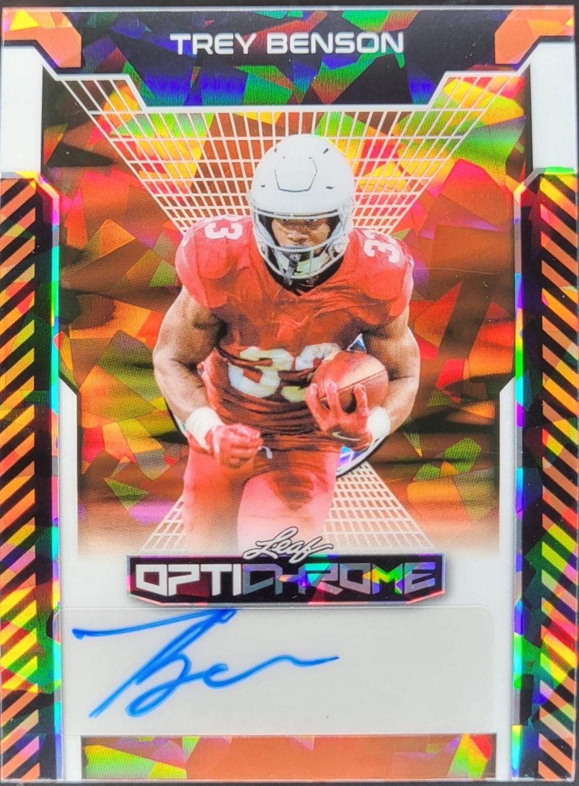 Trey Benson [Orange Crystal] #BA-TB1