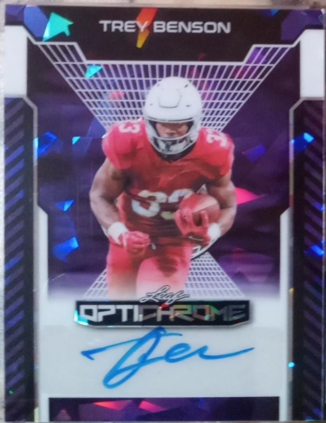 Trey Benson [Purple Prismatic] #BA-TB1