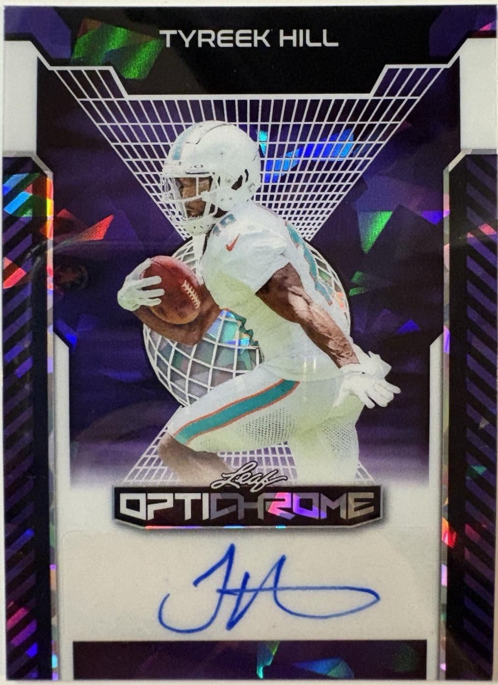 Tyreek Hill [Purple Crystal] #BA-TH2