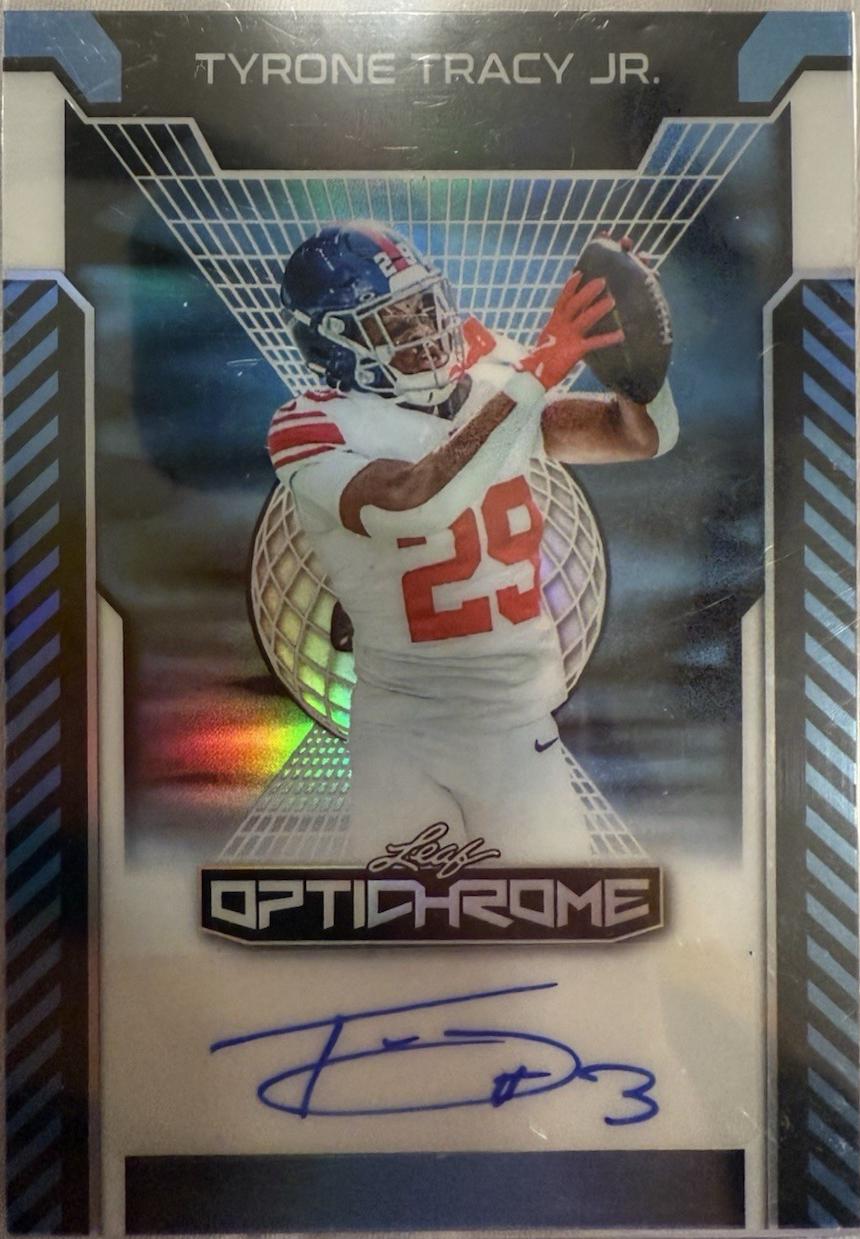 Tyrone Tracy Jr. [Blue Lava] #BA-TTJ