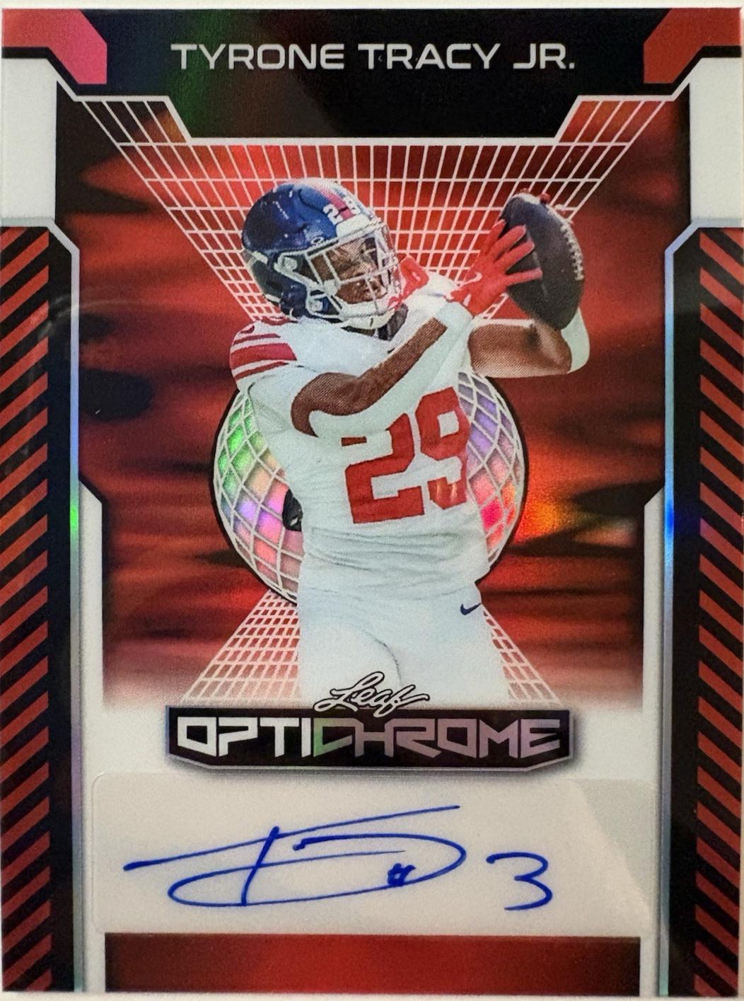Tyrone Tracy Jr. [Red Prismatic] #BA-TTJ