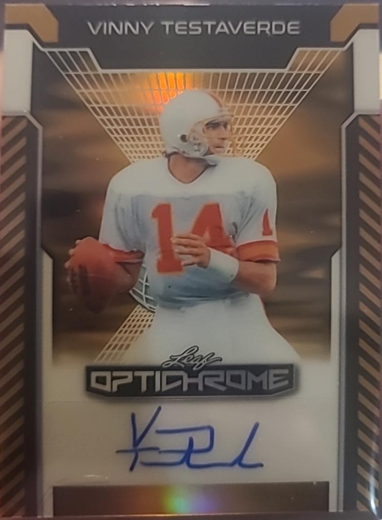 Vinny Testaverde [Prismatic] #BA-VT1