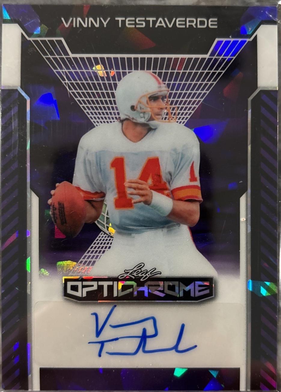 Vinny Testaverde [Purple Prismatic] #BA-VT1