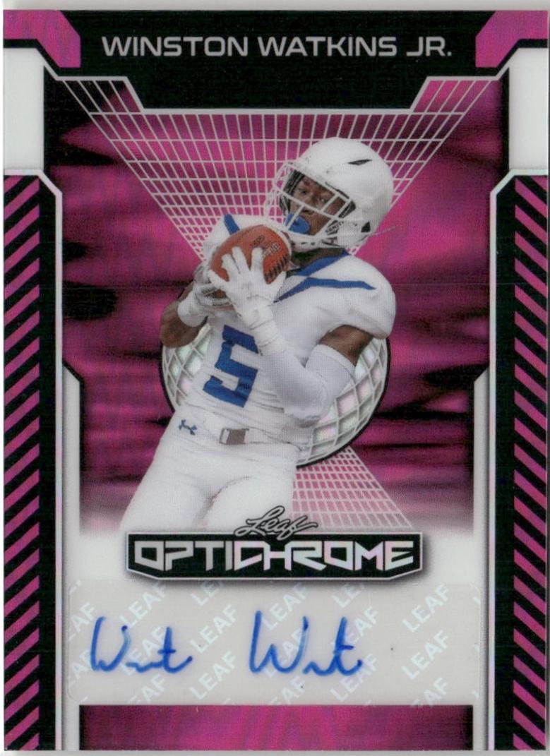 Winston Watkins Jr. [Pink Prismatic] #BA-WWJ