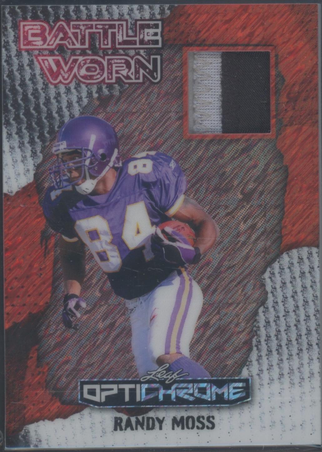 Randy Moss [Shimmer Orange] #BW-17