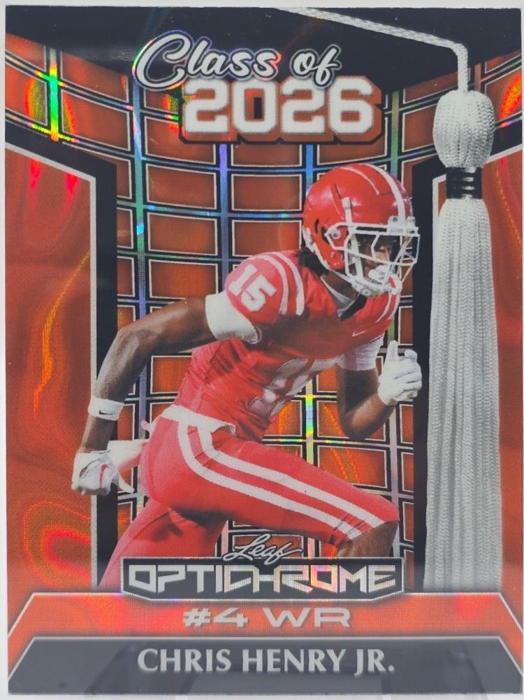 Chris Henry Jr. [Lava Red] #26B-3