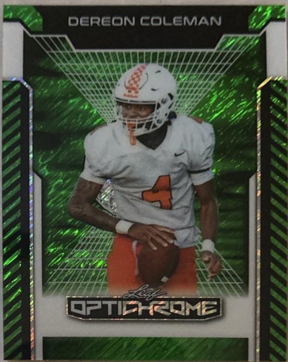 Dereon Coleman [Crystal Green] #26B-5