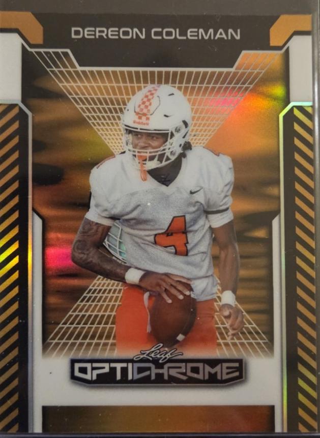 Dereon Coleman [Prismatic Gold] #26B-5