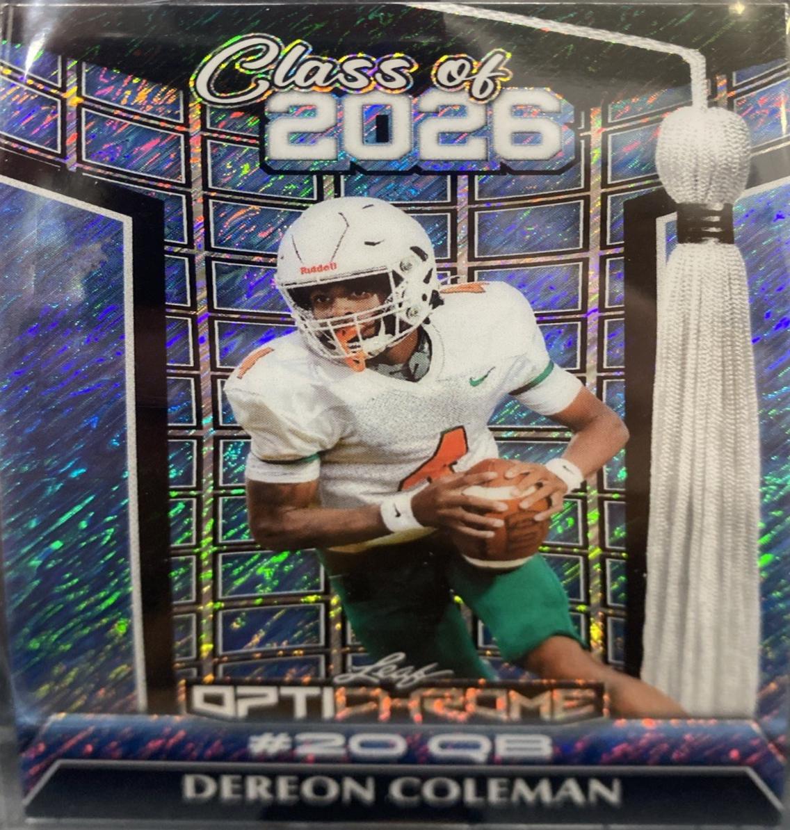 Dereon Coleman [Shimmer Blue] #26B-5