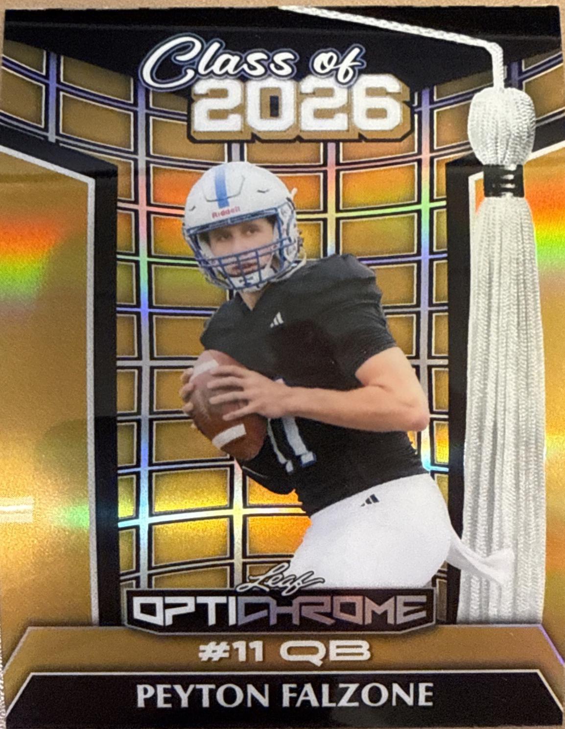Peyton Falzone [Prismatic Gold] #26B-13