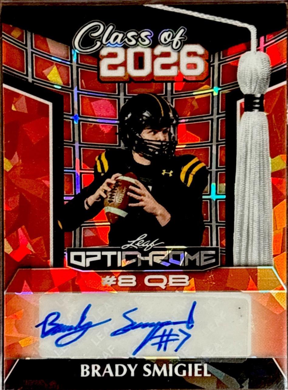 Brady Smigiel [Orange Prismatic] #26A-BS1