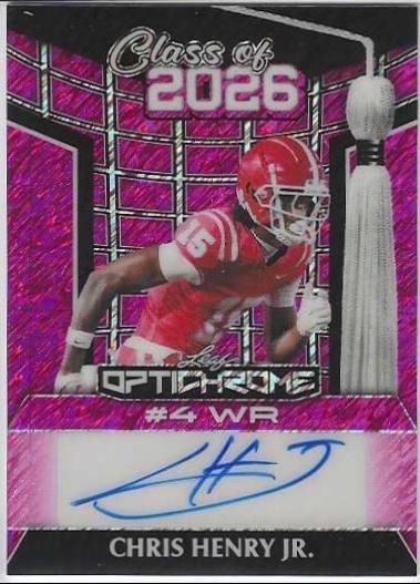 Chris Henry Jr. [Prismatic] #26A-CHJ