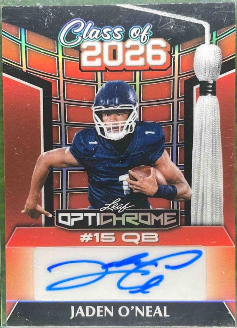 Jaden O'Neal [Orange Prismatic] #26A-JON