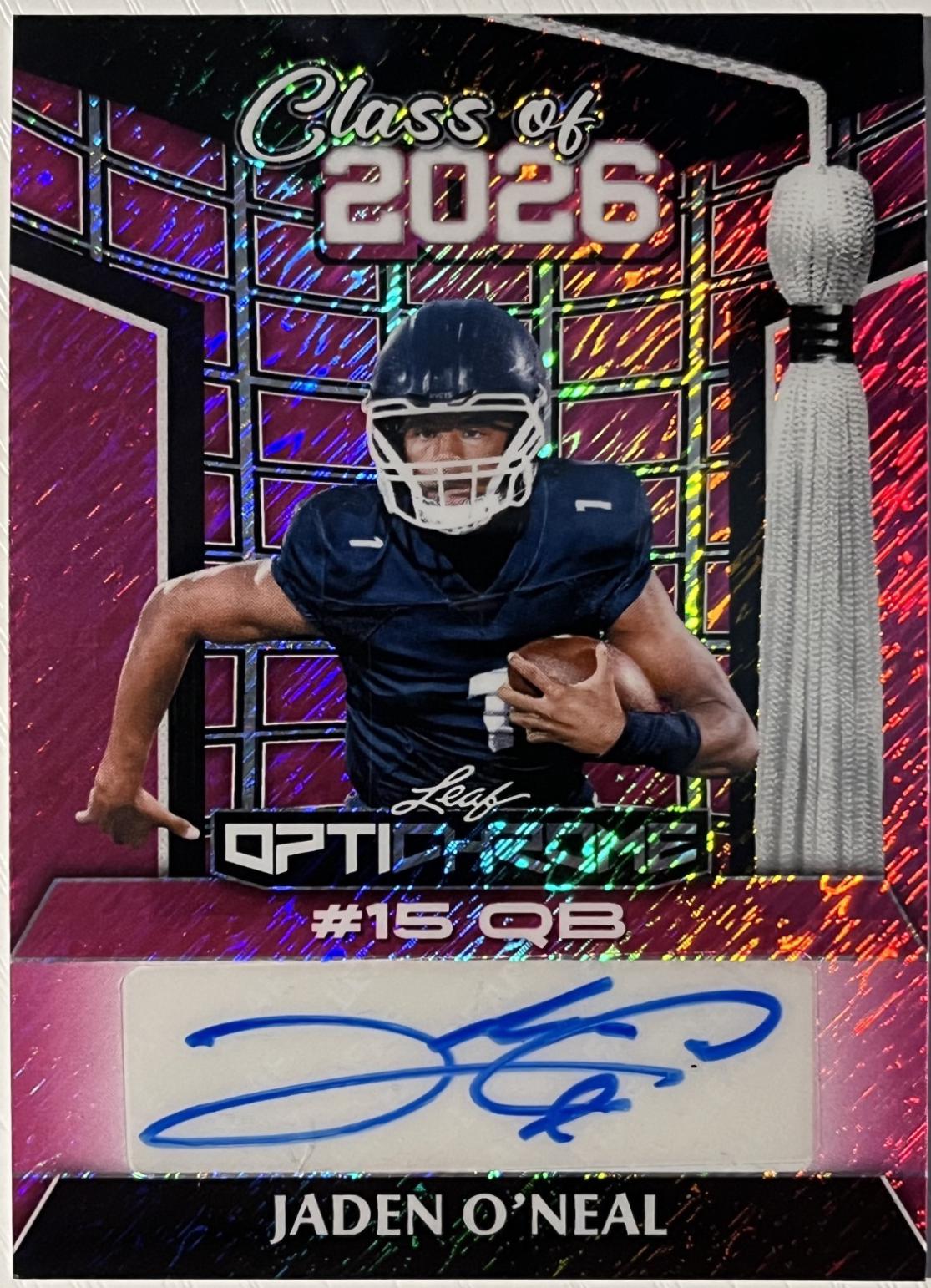 Jaden O'Neal [Pink Shimmer] #26A-JON