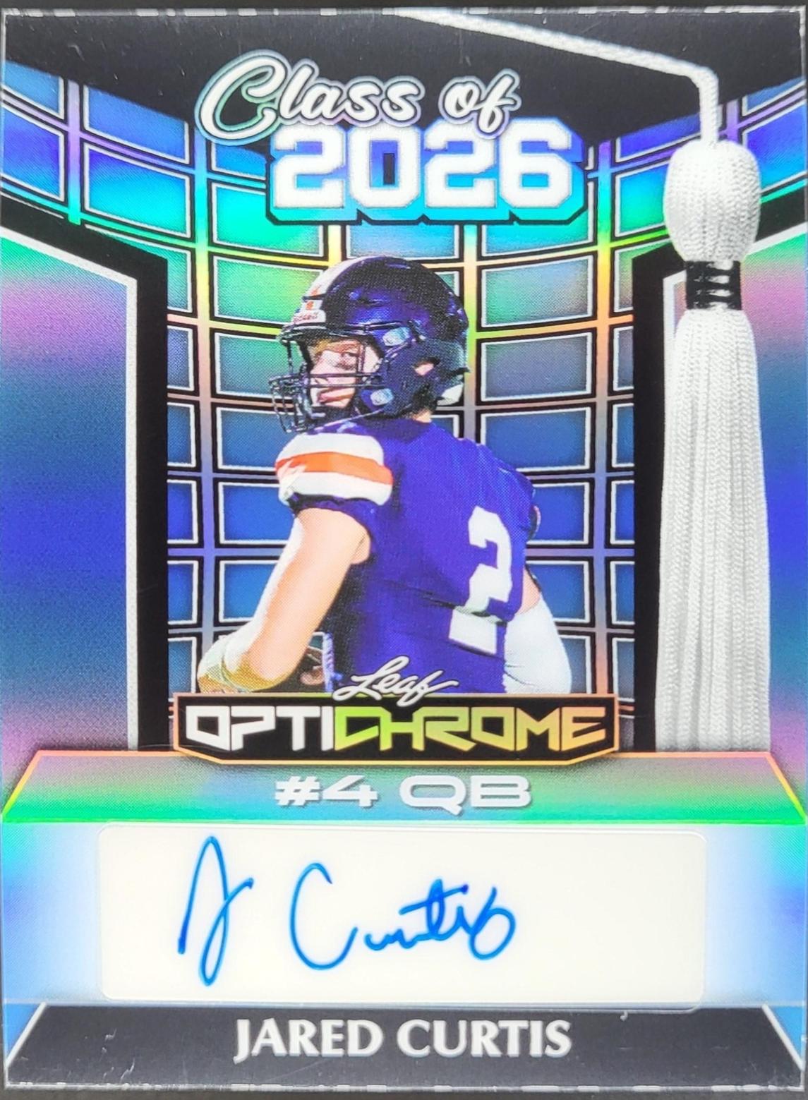 Jared Curtis [Blue Prismatic] #26A-JC1
