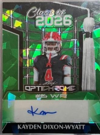Kayden Dixon-Wyatt [Green Prismatic] #26A-KDW