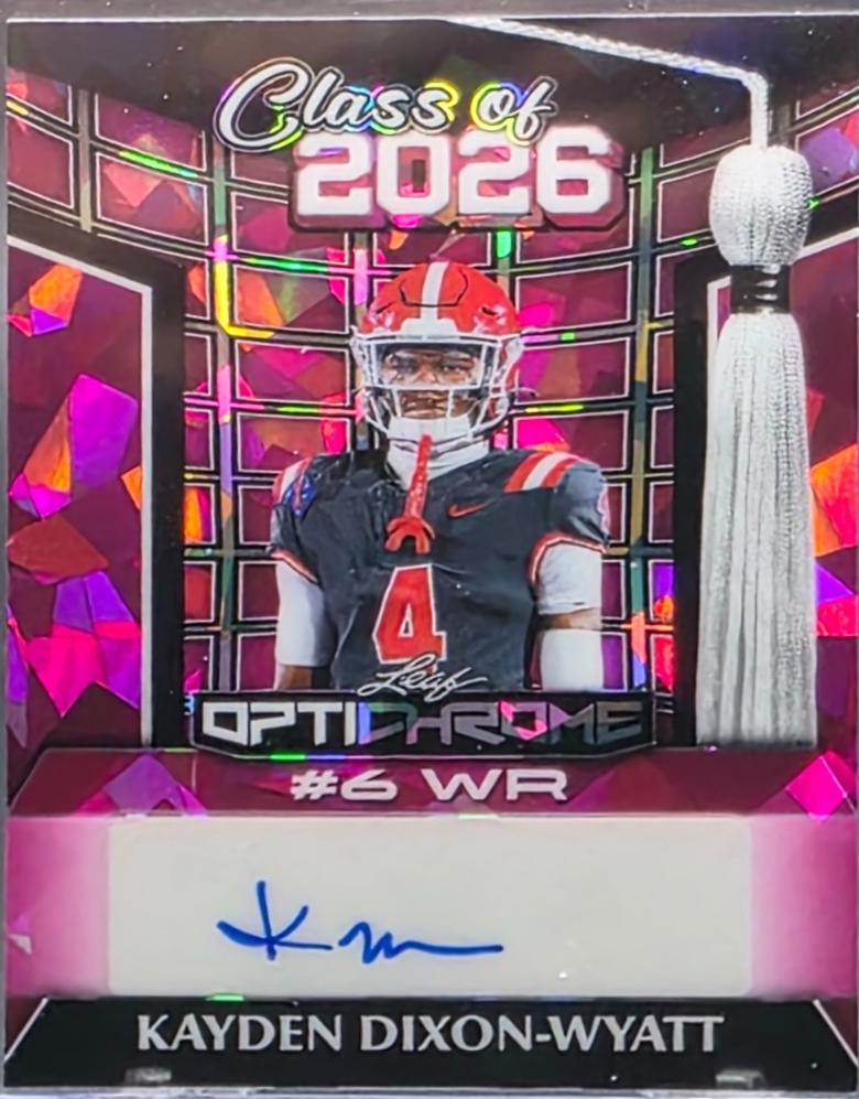 Kayden Dixon-Wyatt [Pink Crystal] #26A-KDW
