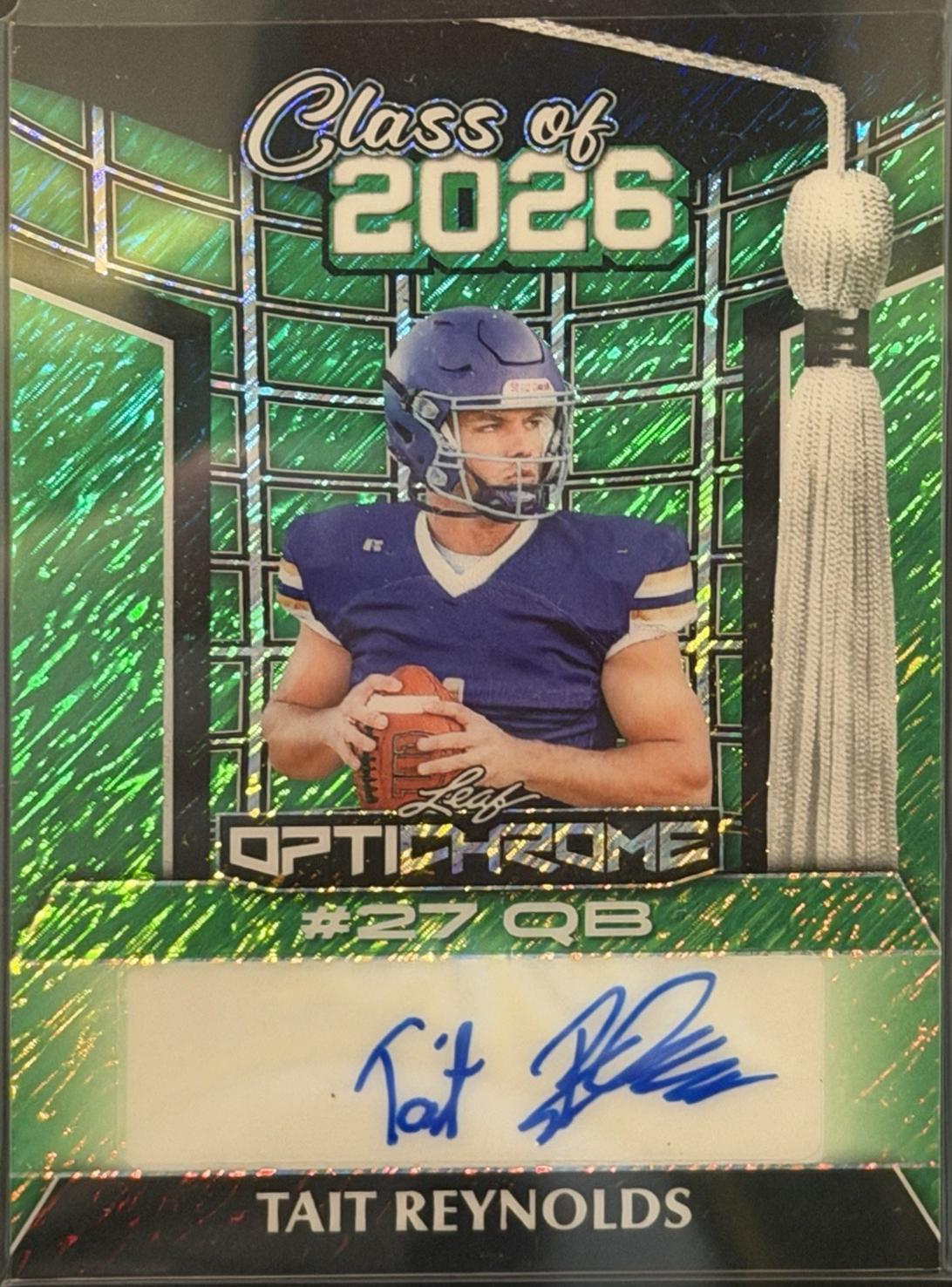Tait Reynolds [Green Prismatic] #26A-TR1