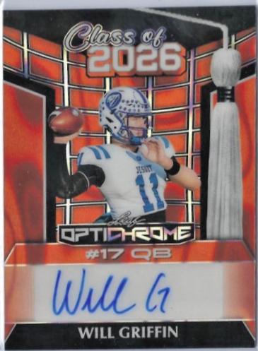 Will Griffin [Orange Lava] #26A-WG1