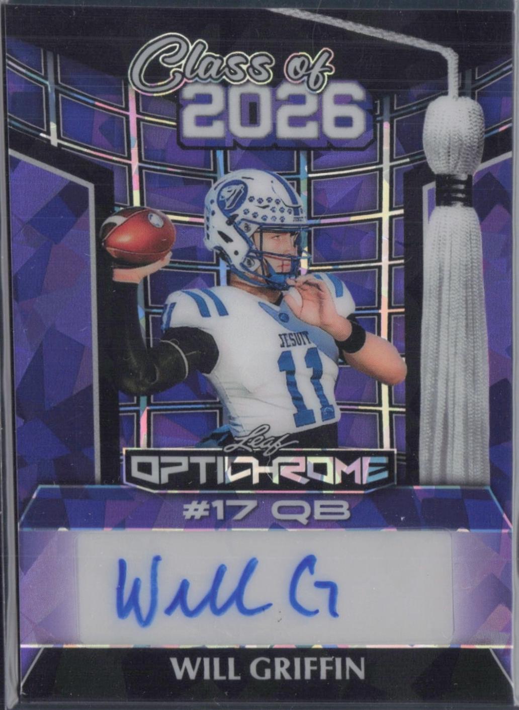 Will Griffin [Purple Crystal] #26A-WG1