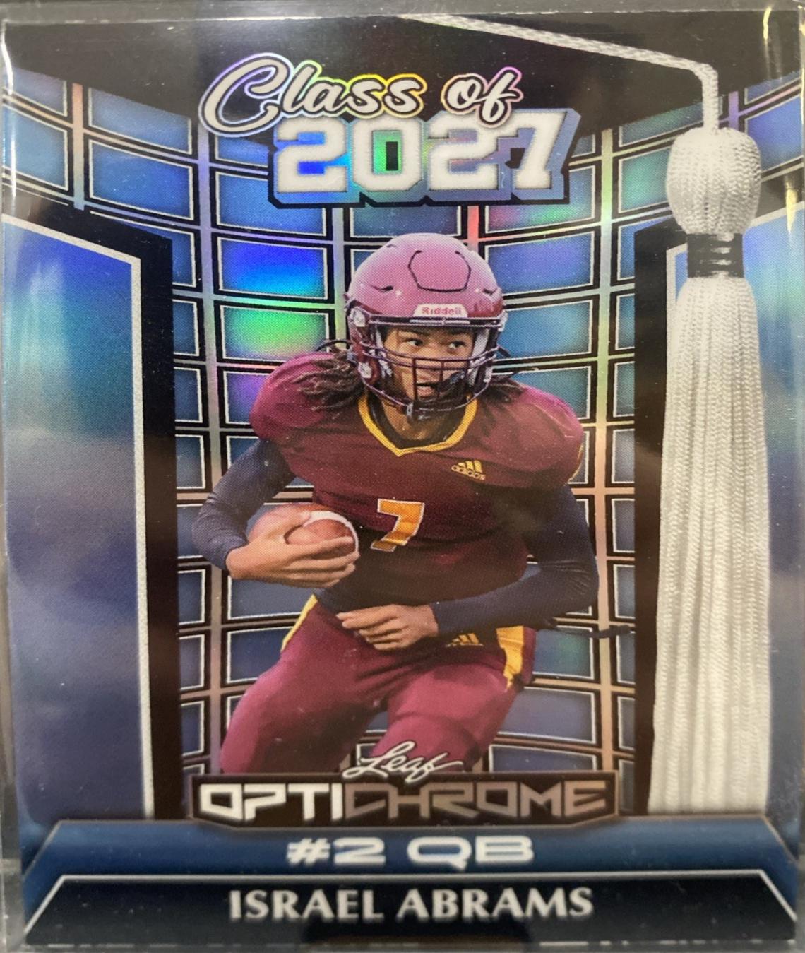 Israel Abrams [Prismatic Blue] #27B-3