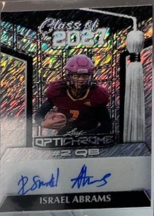 Israel Abrams [Silver Prismatic] #27A-IA1