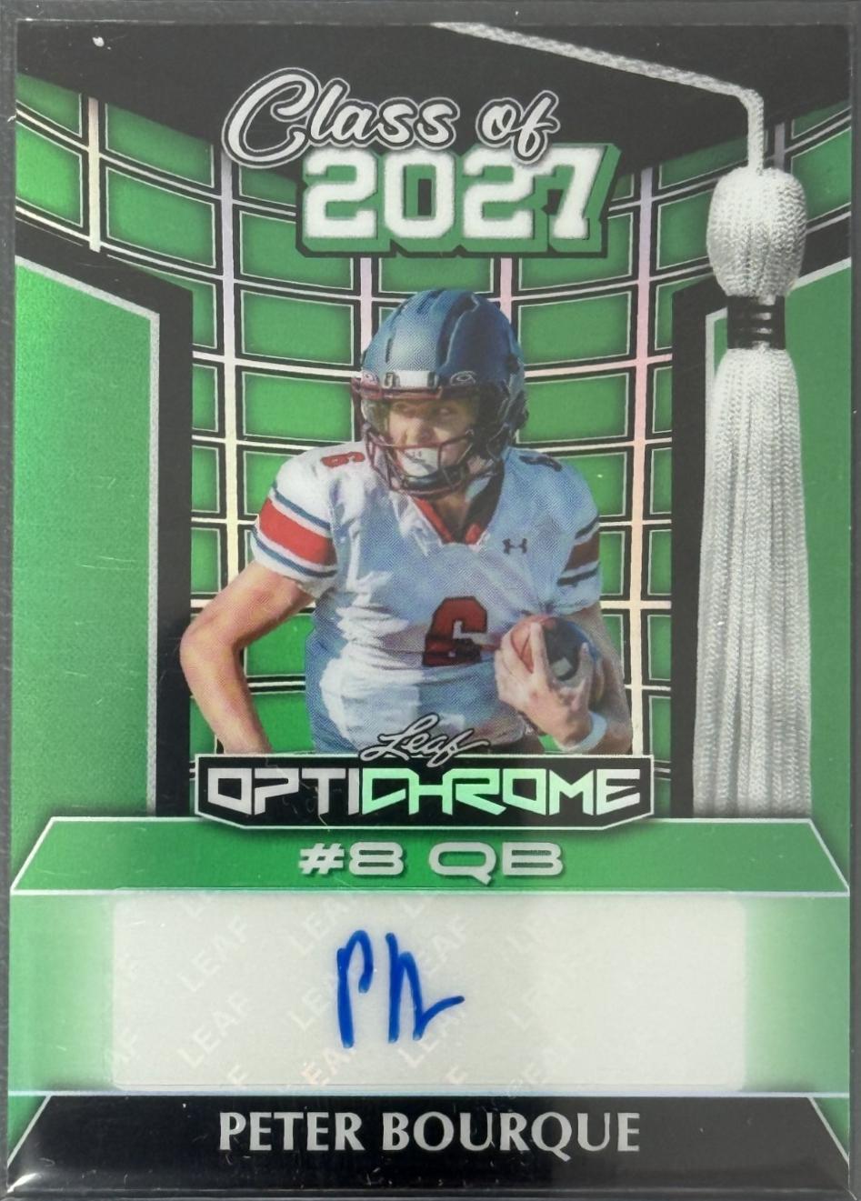 Peter Bourque [Green Prismatic] #27A-PB1