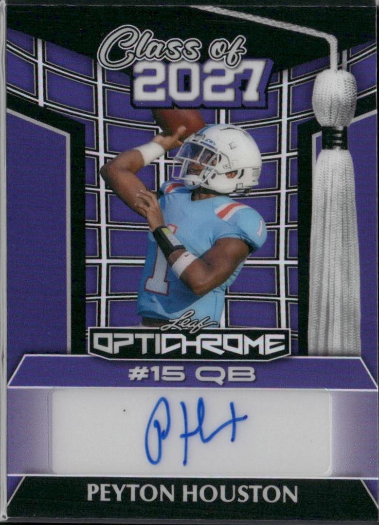 Peyton Houston [Purple Prismatic] #27A-PH1
