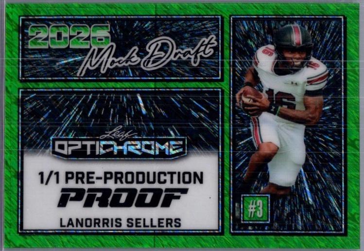 LaNorris Sellers [Prismatic Silver] #GB-26
