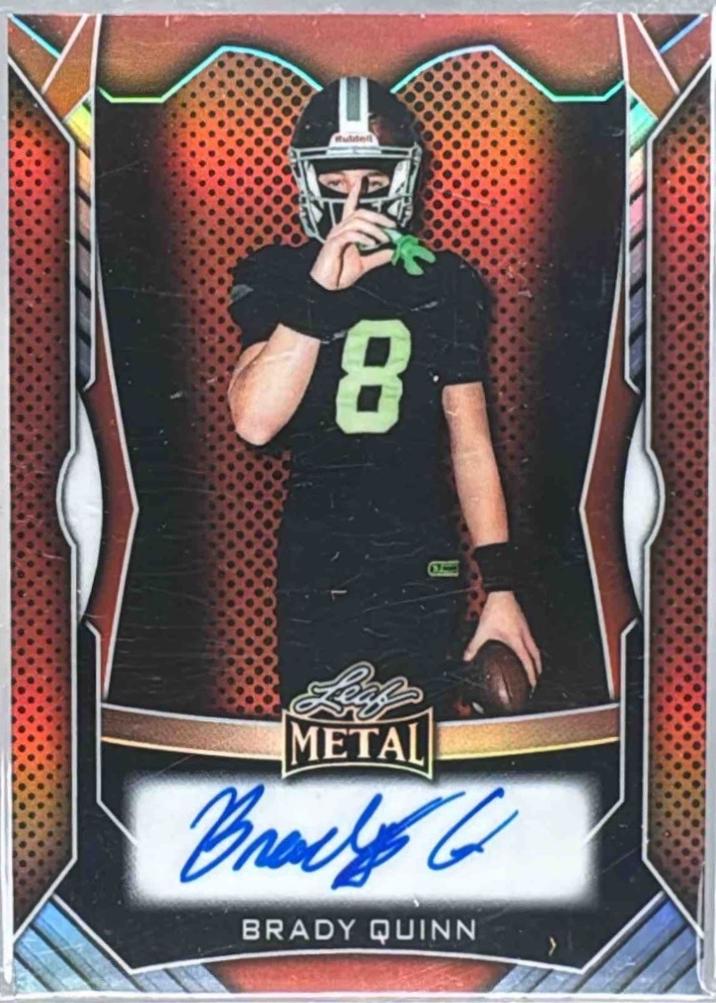 Brady Quinn [Lava Orange] #LA-BQ1