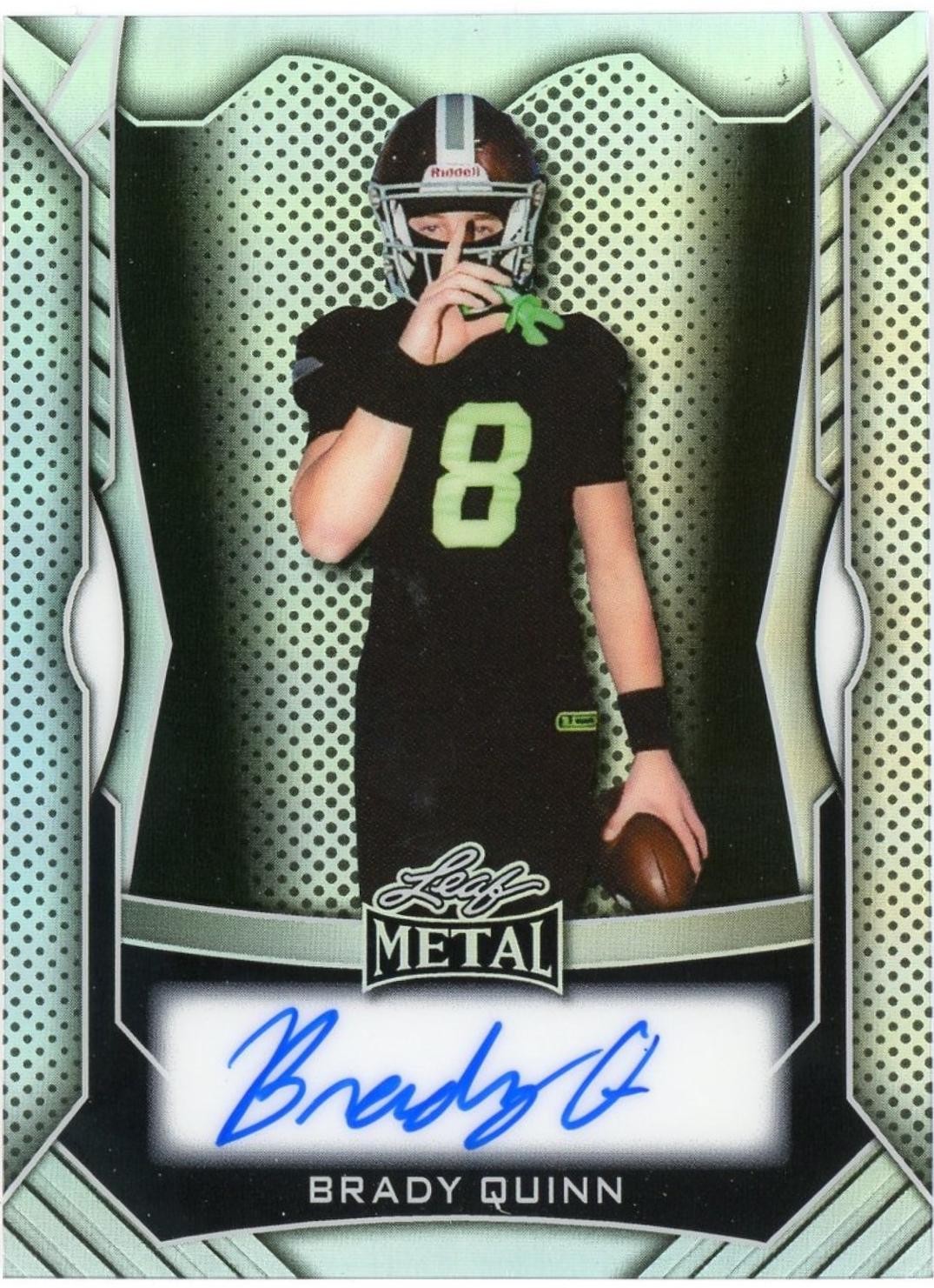 Brady Quinn [Prismatic Silver] #LA-BQ1