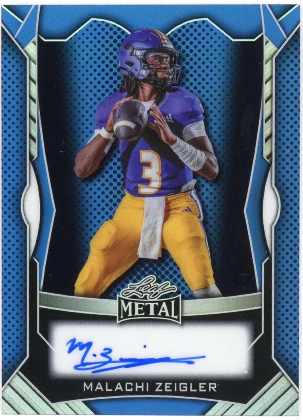 Malachi Zeigler [Prismatic Blue] #LA-MZ1