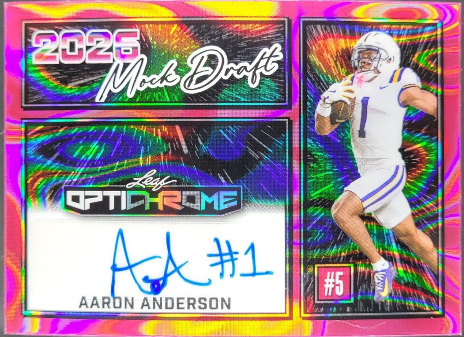 Aaron Anderson [Lava Pink] #MA-AA1