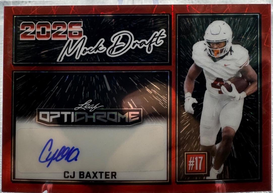 CJ Baxter [Shimmer Red] #MA-CJB