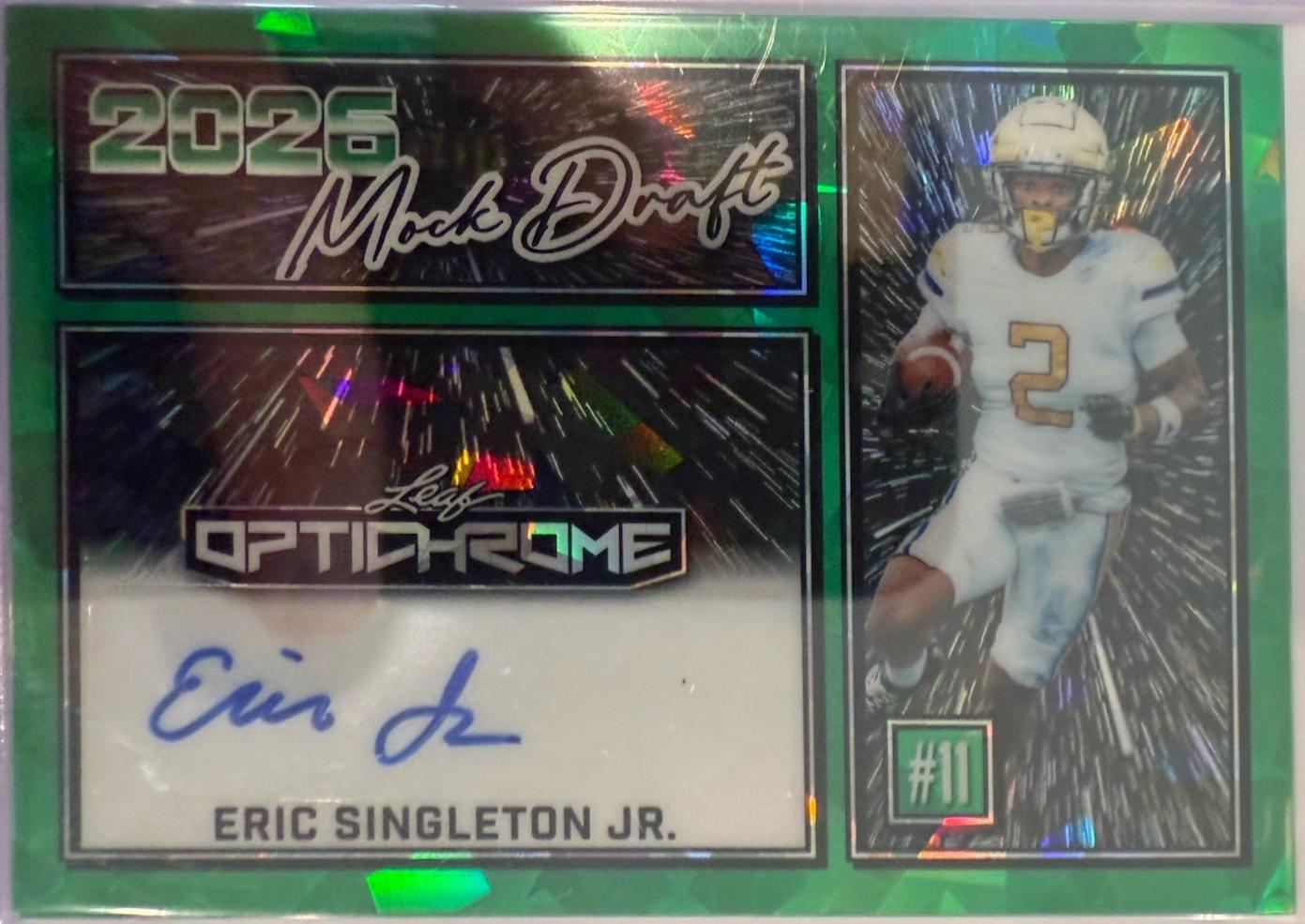 Eric Singleton Jr. #MA-ESJ