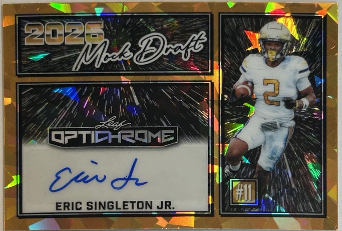Eric Singleton Jr. [Crystal Gold] #MA-ESJ