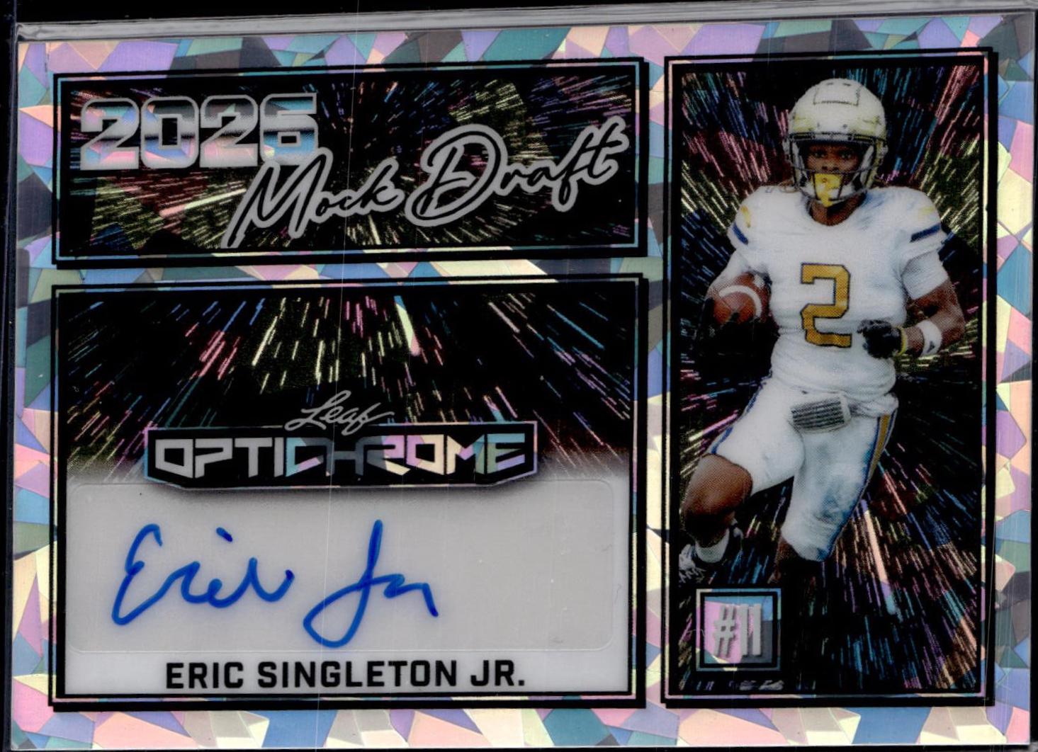 Eric Singleton Jr. [Crystal Silver] #MA-ESJ