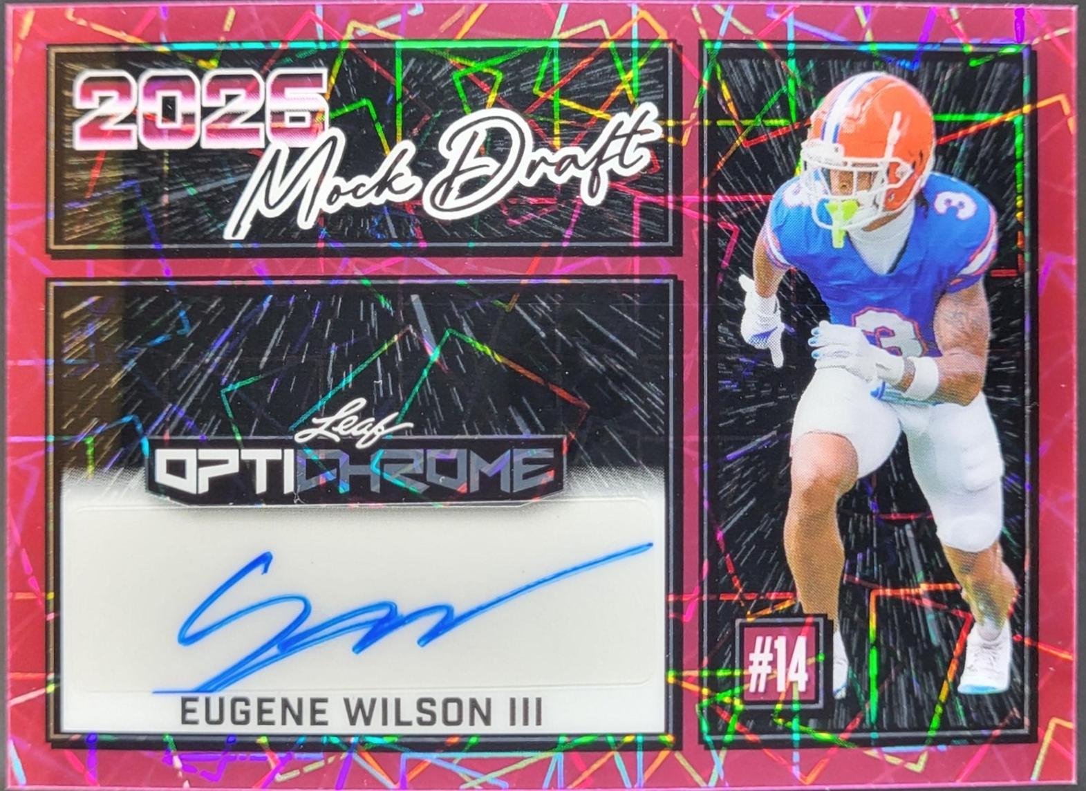 Eugene Wilson III [Lazer Pink] #MA-EW3